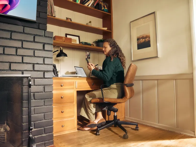 Home office planejado sob medida (imagem ilustrativa)